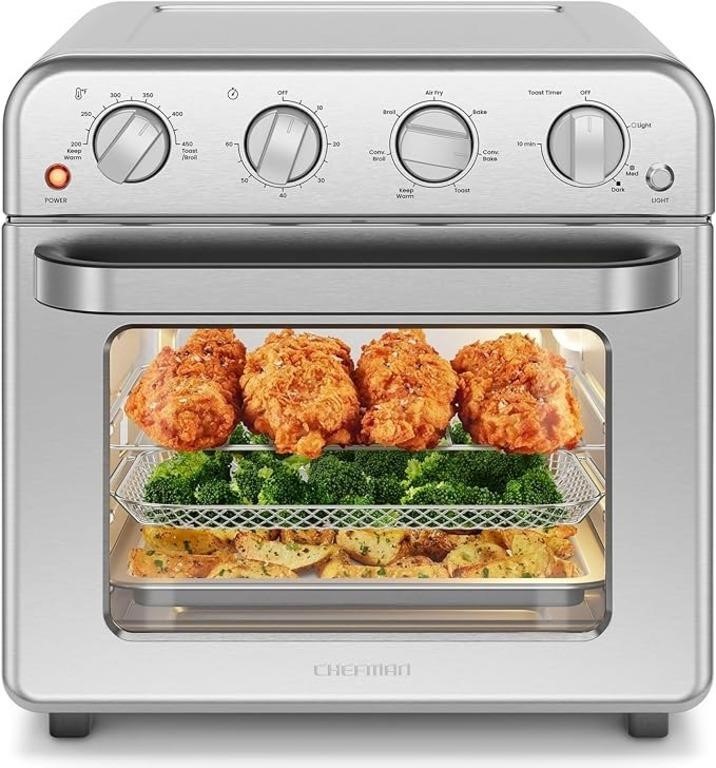 Chefman Air Fryer Toaster Oven Combo, 7-in-1