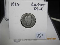 Barber Dime 1916