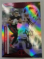 Cordarrelle Patterson Signed Card with COA