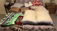 Weighted Blanket, Pillows, Afghans,