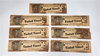 7) PACKS ANTIQUE ICE LAMETTA TINFOIL TINSEL