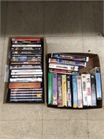 VHS & DVDs