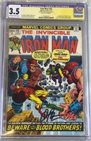 CGC 3.5 Sig. Series R Iron Man #55 Marvel Comic