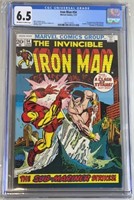 CGC 6.5 Iron Man #54 1973 Marvel Comic Book