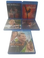 NEW SEALED SET OF 05 BLUE RAY DVD's- $40