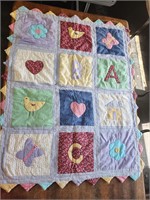 Quilted Baby Blanket