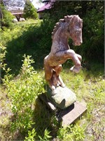 VINTAGE HORSE STATUES