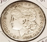 1895-S Silver Dollar VF