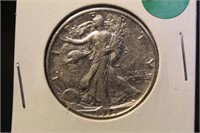 1933-S Walking Liberty Silver Half Dollar