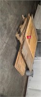 Pallet of miscellaneous plywood