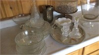 ASSORTED GLASS BOWLS