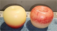 Realistic Looking Apple Candles Never burned