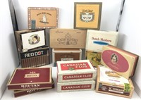 MISCELLANEOUS CIGAR BOXES