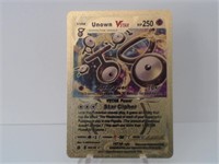 Pokemon Card Rare Gold Unown Vstar