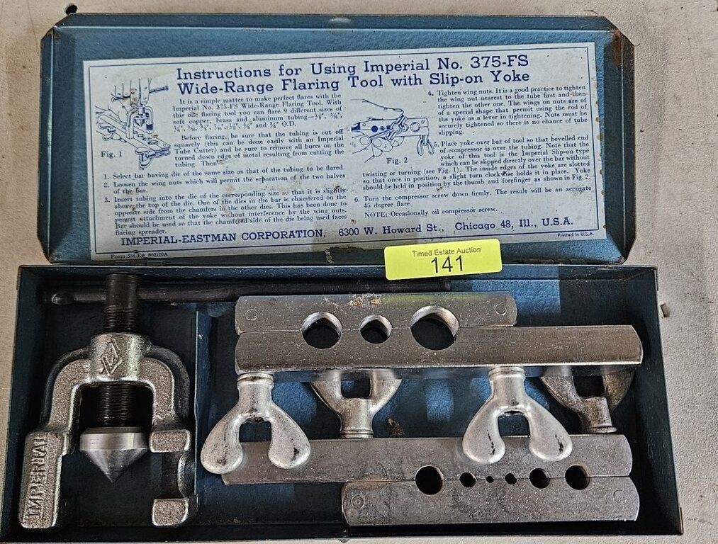 IMPERIAL NO. 375-FS WIDE RANGE FLARING TOOL