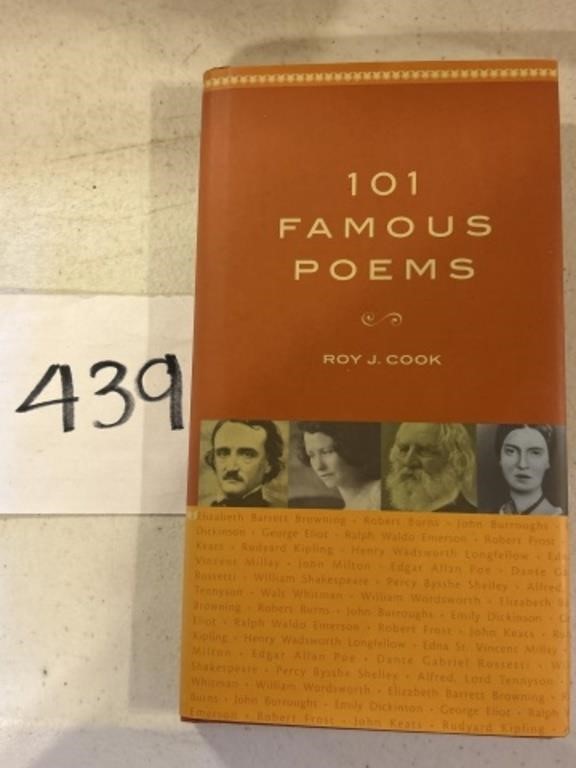 101 Famous Poems Book By Roy J Cook