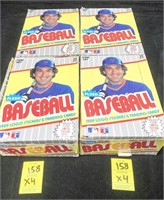 1989 Fleer Stickers & Baseball Cards Box