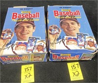 1988 Donruss Puzzle & Baseball Cards Box
