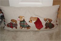 "DOG" ACCENT PILLOW