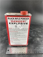 Partial cannister of super fine black powder NO SH