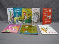 8 Assorted Dr. Suess Children's Books