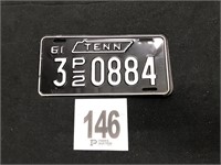 1961 Tennessee PLATE