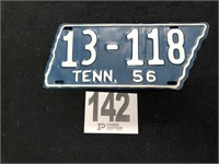 1956 Tennessee PLATE