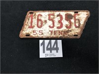 1955 Tennessee PLATE