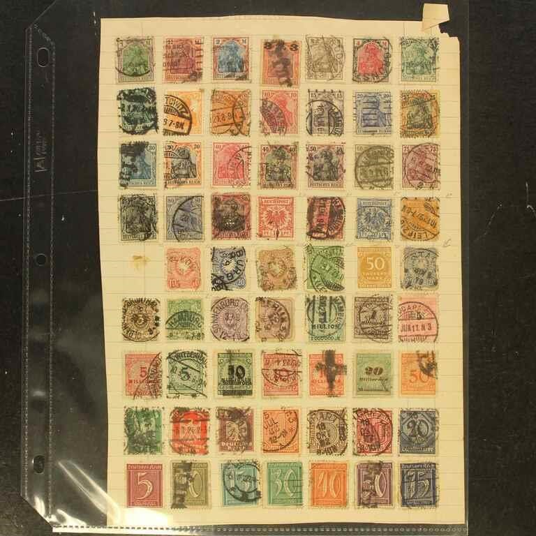 Germany Stamps, Used early stamps