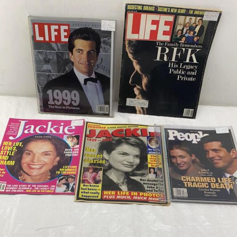 Vintage Life and Jackie magazines