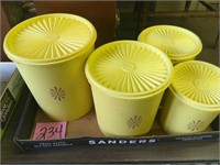 Vintage Tupperware Canisters