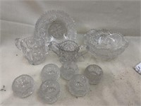 10 pcs Millersburg & Other Glassware