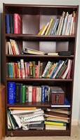 Pressed Wood 5 Tier Book Shelf