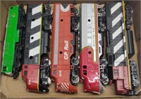 Tray of Model Train Engines