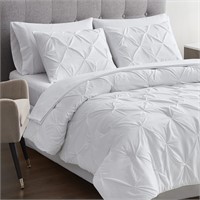 USED Queen Comforter Set - 3 Pieces Pintuck