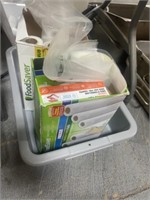 TUB W 2 BOXES FOOD SAVER BAGS