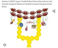 MSRP $9 Football Party Decorations