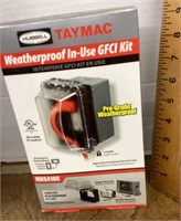 Hubble weatherproof GFCI outlet