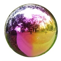 VCUTEKA Gazing Ball, 10" Stainless Steel Mirror