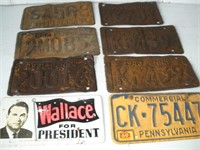 License Plates 1 Lot