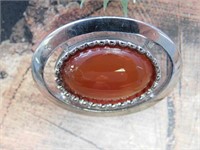 CARNELIAN PENDANT ROCK STONE LAPIDARY SPECIMEN