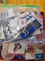 Box of various fishing items