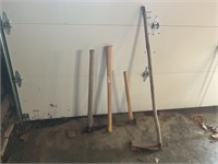 Pickaxe and handles