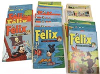 BOX OF COMIC BOOKS WRITTEN IN GERMAN
