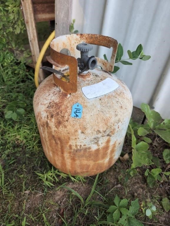 Propane tank empty