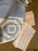 Baby afghan lot