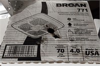 Broan 771 Ventilation Fan