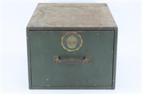 Whitaker Paper Co. Metal File Box