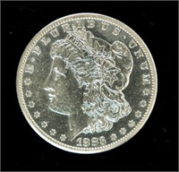 Coin 1883-S Morgan Silver Dollar-XF