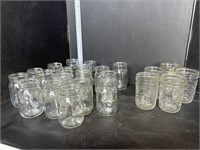 Lot: canning jars